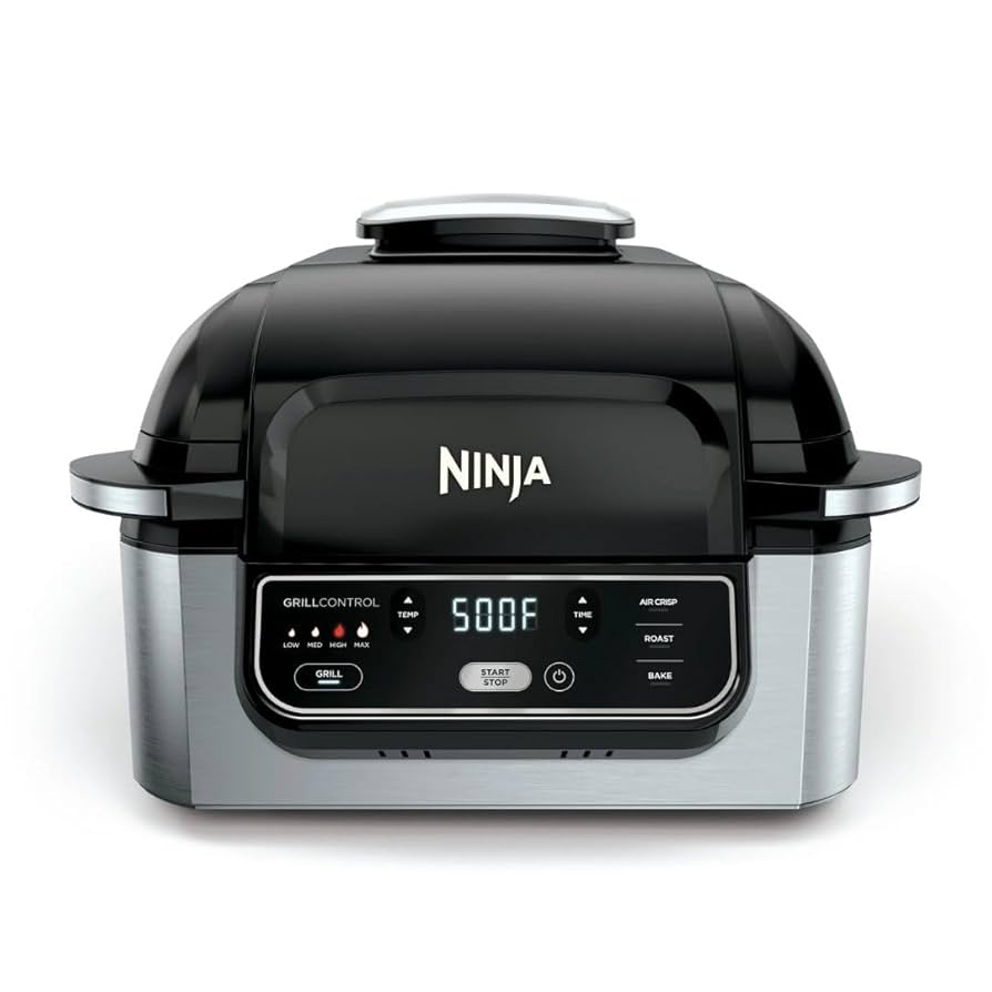 Amazon.com: Ninja 4-in-1 Indoor Grill & Air Fryer with